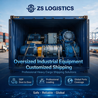 Partenaire Clé de Confiance 1688 pour le Transport Maritime LCL + Camionnage Porte-à-Porte de Matériel Industriel Surdimensionné et Lourd Personnalisé Global ZS