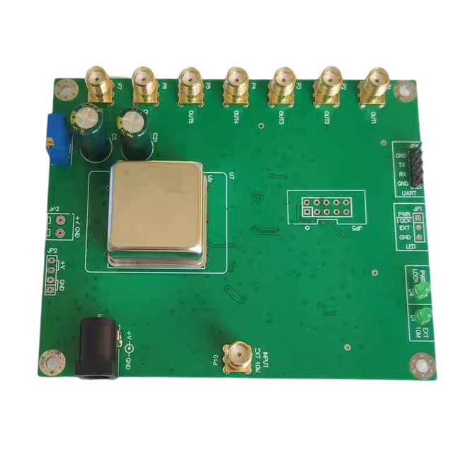 By BG7TBL 10MHz Input 6CH Output PLL Frequency Adjustable Conversion Board, Audio,HIFI,communication,tester