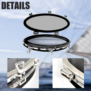 Offre Spéciale de plaque de pont de <span class=keywords><strong>trappe</strong></span> d'inspection marine marine en plastique hublot matériel marin - Product Image 3
