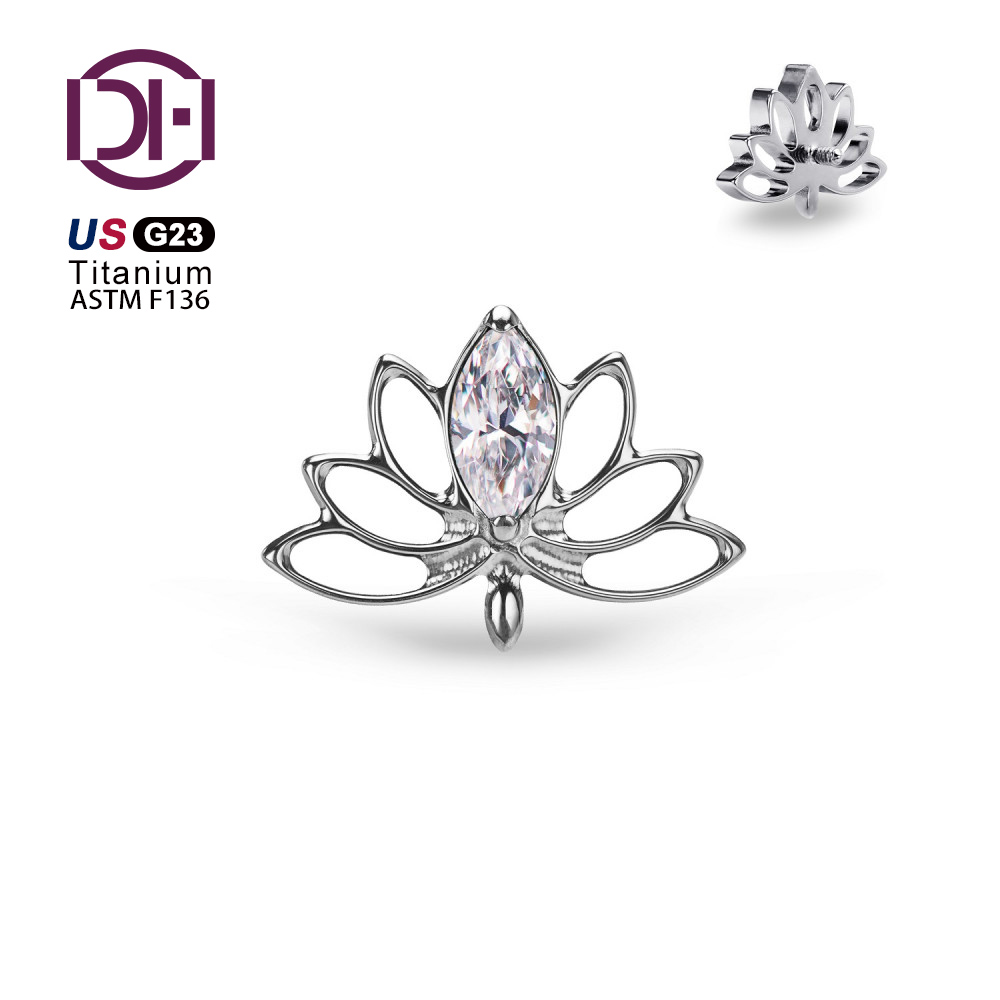 Argent-Zircon blanc