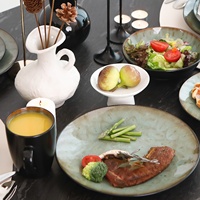 Promotion de septembre : Ensemble de vaisselle premium indispensable pour la cuisine avec mug promotionnel, vaisselle vintage résistante à la chaleur pour la maison