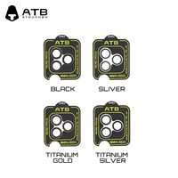 Protection d'objectif photo ATB en gros, sans bulles, installation facile pour iPhone 18 Pro Max, 18 Duo, 17 Pro Max