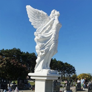 Célèbre sculpture d'<span class=keywords><strong>ange</strong></span> <span class=keywords><strong>gardien</strong></span> <span class=keywords><strong>en</strong></span> marbre blanc, <span class=keywords><strong>statue</strong></span> d'<span class=keywords><strong>ange</strong></span> sexy <span class=keywords><strong>en</strong></span> vol <span class=keywords><strong>pour</strong></span> décoration extérieure - Product Image 2