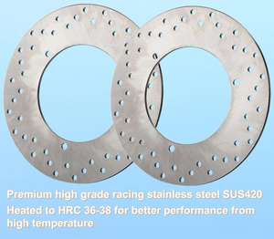 อะไหล่ X-MAX300 X Max <span class=keywords><strong>จาน</strong></span>เบรกหลัง 245 มม. รุ่น B74F582W0000 <span class=keywords><strong>ส</strong></span>ำหรับรถมอเตอร์ไซค์ Yamaha <span class=keywords><strong>XMAX</strong></span> 300 125 ปี 2018 ถึง 2024 - Product Image 2