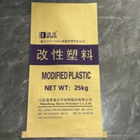 Sac composite papier-plastique haute résistance, résistant à la déchirure, laminé kraft, pour le stockage de poudre de polyacrylamide (PAM) et de résine PVC