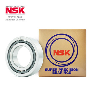 ตลับลูกปืนเม็ดกลมสัมผัสเชิงมุม NSK รุ่น 7900 7909T แถวเดี่ยวพร้อมกรงไนลอนสำหรับงานแกนหมุน - Product Image 4