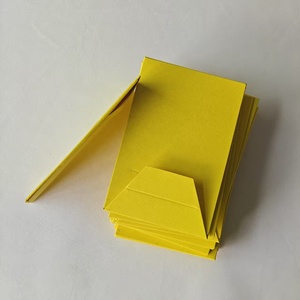 ออกแบบโลโก้แบรนด์ตามสั่ง ซองจดหมายสีเหลือง ปั๊มนูนแบบ <span class=keywords><strong>Letterpress</strong></span> ซองกระดาษนูน 3 มิติ - Product Image 2