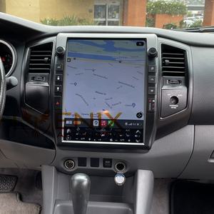 PA nouveau 13 "Android 12.0 écran Vertical <span class=keywords><strong>lecteur</strong></span> <span class=keywords><strong>DVD</strong></span> de voiture Gps Navigation <span class=keywords><strong>lecteur</strong></span> <span class=keywords><strong>DVD</strong></span> pour Toyota Tacoma 2005 - 2015 tesla Radio - Product Image 2