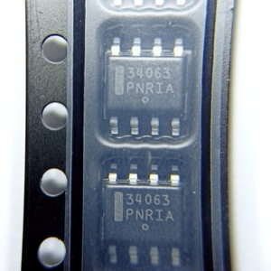 Circuit intégré de gestion de puissance bipolaire MC34063 SOIC-8, onduleur DC-DC, 1A, entrée 40V, sortie réglable - Product Image 1