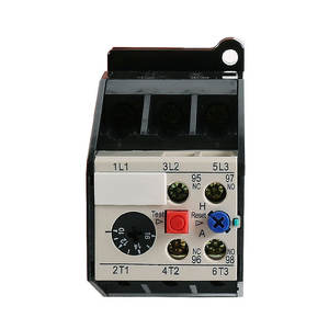 Relé Térmico de Riel DIN Delixi JRS2-63F, Protector de Sobrecarga y Sobrecalentamiento para Motores Trifásicos de 380V con CJX1 - Product Image 3