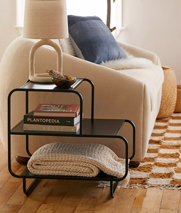 Nordic Contracted Steel Display Storage Shelf Hallway Wall Narrow <strong>Sofa</strong> Side <strong>Table</strong> <strong>Console</strong> <strong>Table</strong> - Product Image 4