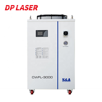 S & A CWFL-3000 3000W 3KW CNC Laser à Fiber Machine De Découpe Refroidisseur D'eau