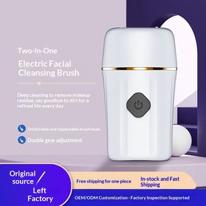 Limpiador 2 en 1 para Eliminar Puntos Negros y Acné, Cepillo de Limpieza <span class=keywords><strong>Facial</strong></span> Eléctrico en Oferta, Cepillo de Ducha con Cerdas de Limpieza Profunda - Product Image 3