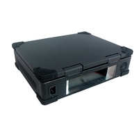 Boîtier d'ordinateur industriel robuste de 13.3 pouces avec châssis de serveur en rack pour clavier portable à écran 1080p en stock