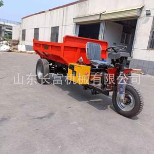 Tricycle électrique cargo à carrosserie ouverte 48V 1000W+ 30-50 km/h pour travaux de construction et utilisation agricole - Product Image 1