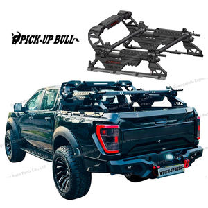 Barra Antivuelco Universal de Acero Ajustable para Camionetas F150 Dodge Ram Raptor con Forma Estilo Campo de Batalla y Portaequipajes de Techo para <span class=keywords><strong>Coche</strong></span> - Product Image 1