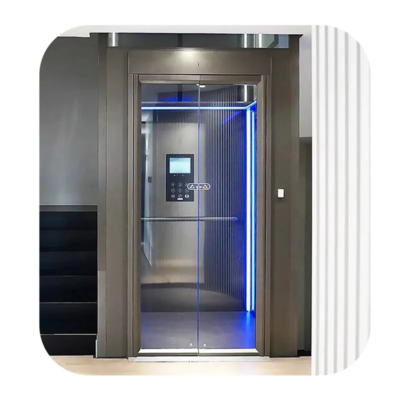 1 인용 유압 엘리베이터 가정용 엘리베이터 2 층 맞춤형 빌라 엘리베이터