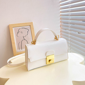 Bolso de Mano para Mujer, Diseño Simple, Color Puro, con Correa de Hombro y Cierre, Portátil, Marca Tanjing, Nueva Colección de Primavera - Product Image 6