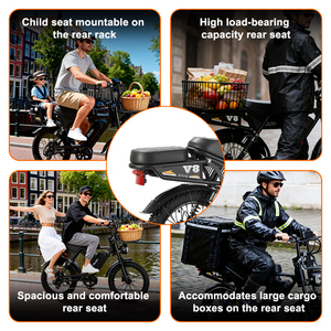 Bicicleta de Carga Eléctrica OUXI para UE y EE. UU. con Motor Trasero de 500W/750W, Bicicleta Eléctrica de Carga, Bicicleta Eléctrica de Montaña V8 - Product Image 4