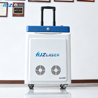 Machine de nettoyage au laser MOPA à impulsions professionnelle 200W 300W 500W 1000W pour le bois, la pierre, la peinture, l'élimination de la rouille