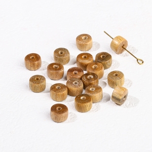 JD GEMS Vente en gros de perles en bois naturel Différents matériaux Haute qualité Perles simples Idéal pour la fabrication de bracelets - Product Image 1