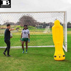 Manichino Gonfiabile in PVC Rinforzato per Allenamento Calcio, Portiere, Difensore per Pratica di Calci Liberi - Product Image 2