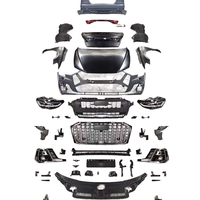 Kits de carrosserie A8 D4, mise à niveau 22 D5PA style Horch, pare-chocs avant et arrière, grilles, ailes de voiture, diffuseur de phares pour Audi A8 A8L 2011-2017