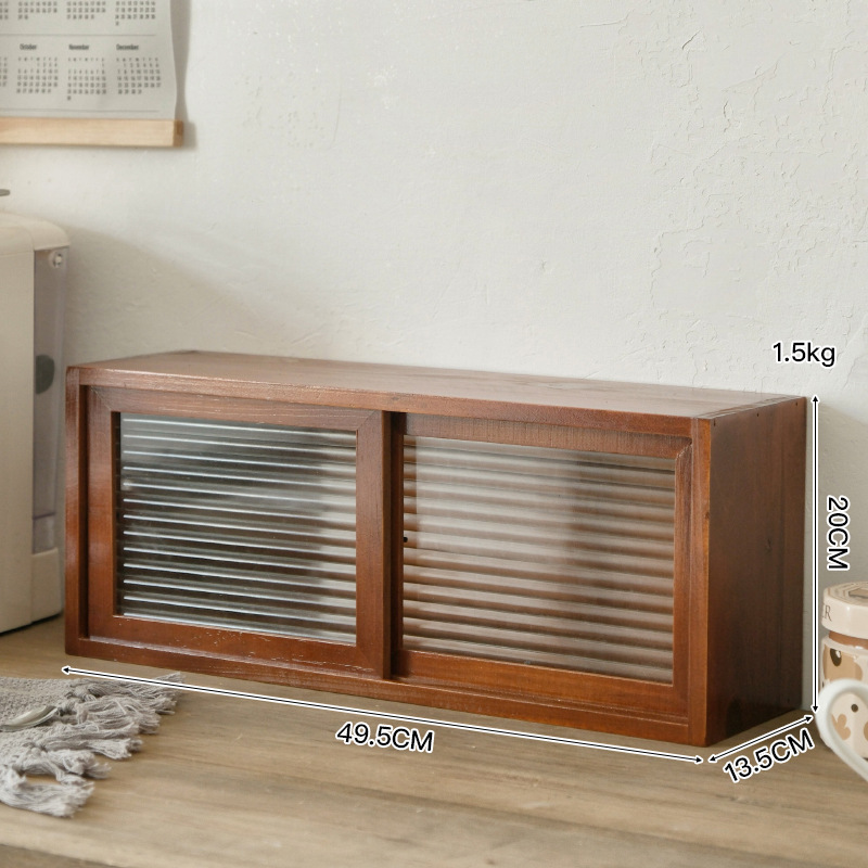 Armario con puerta corredera (vidrio esmerilado - embalaje reforzado)