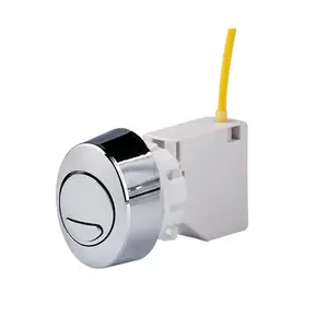 Válvula de descarga ABS para vaso sanitário, controle de cabo NUCA, mecanismo de descarga de duas peças