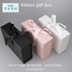 2024 nóng bán sang trọng Kraft gấp hộp cứng nhắc với nắp từ 2 mét Độ dày tùy chỉnh in logo và Hộp Quà Tặng bán buôn - Product Image 3