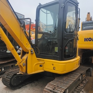 พร้อมจัดส่ง รถขุดขนาดเล็กมือสองจากญี่ปุ่น KOMATSU PC55MR ติดตั้งเครื่องยนต์ประหยัดน้ำมัน เหมาะสำหรับงานปรับปรุงสวน - Product Image 2