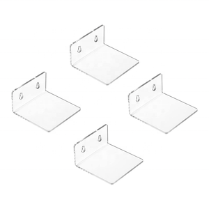 Wall Mount Mini rõ ràng Acrylic Pop con số lưu trữ chủ thực vật nổi hiển thị kệ - Product Image 3