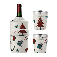 Refroidisseur de vin commercial personnalisé pour seau à champagne, moule à glace, matériau métallique pour bar à domicile et occasions de fêtes