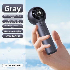 พัดลมพกพาไร้ใบพัด ปลอดภัย น่ารัก พัดลมมือถือขนาดเล็ก พร้อมระบบทำความเย็นแบบเทอร์โบ สำหรับสินค้าส่งเสริมการขาย บริการ OEM ราคาขายส่ง - Product Image 3