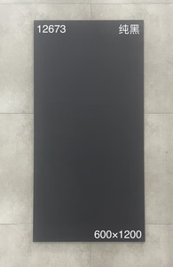 Carrelage de <span class=keywords><strong>sol</strong></span> en porcelaine rustique mat blanc pur gris noir 60x120cm <span class=keywords><strong>pour</strong></span> salle de bain, antidérapant - Product Image 6