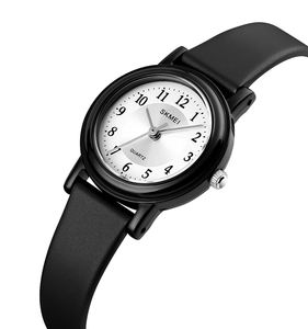 SKMEI 1659 Personalized Custom <strong>Watch</strong> PU <strong>Teenager</strong> <strong>Watch</strong> Lady Women's Quartz Sports Customized Wrist <strong>Watch</strong> - Product Image 1