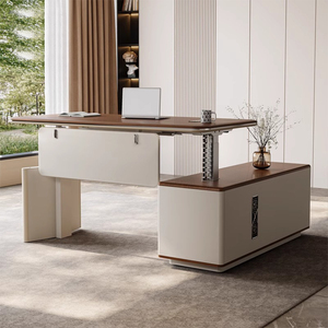 Tùy Chỉnh Chất Lượng Cao Cấp Thiết Kế Hiện Đại Sang Trọng Modular Đứng Bàn Có Thể Điều Chỉnh Chiều Cao Văn Phòng Bằng Gỗ Bảng Tùy Chỉnh Nội Thất Văn Phòng - Product Image 5