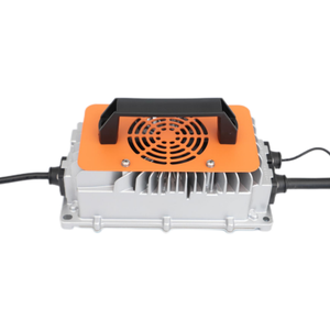 Pengisi daya baterai Platform pengangkat penyapu listrik 24V 12A 10A pengisi daya pembersih skuter listrik untuk baterai litium atau asam timbal - Product Image 2