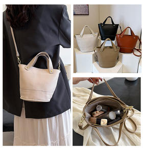 Bolsos cruzados de moda para mujer, bolsos de lujo para mujer, bolso de mano de cuero Pu para mujer, bolsos de hombro de alta calidad - Product Image 6