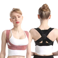 Ceinture de soutien lombaire réglable en néoprène souple, respirante, pour correction de posture et soulagement de la douleur dorsale