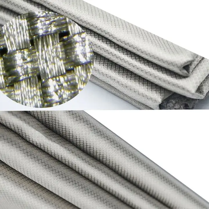 New diamond silver fiber EMF protection fabric anti-radiation clothing anti-bacterial underwear material