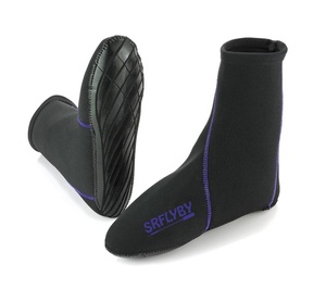 Calcetines de aleta de neopreno negro de 3mm para niños, impermeables, transpirables, para playa, voleibol, natación, botines, equipo de adivinación a la moda - Product Image 6