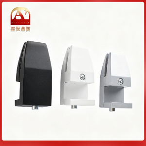 Aluminum Alloy Screen Clip No Drill Desk Partition <b>Bracket</b> Office Use Easy Installation Adjustable Single Side - Product Image 5
