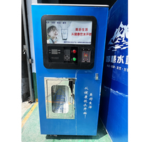 Distributeur d'eau purifiée personnalisé à longue durée de vie avec pompe et filtration RO à 7 étapes, acceptant les cartes IC, les pièces de monnaie et les billets
