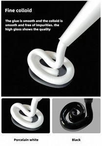 Adhésif structurel en silicone organique 107 en gros, ignifuge, résistant au feu, adapté aux usines, capable de résister aux hautes températures - Product Image 4