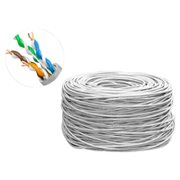 Kabel jaringan 5E yang dioperasikan oleh pabrik pemantauan oksigen Poe tembaga murni standar nasional untuk kabel komunikasi Dekorasi Rumah