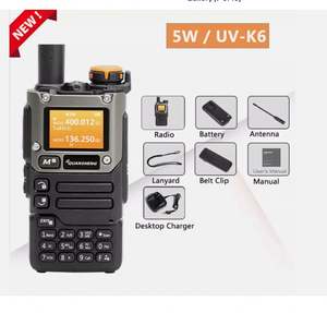 Penjualan Terbaik Quansheng UV-K58 UV-K6 & UV-K5 anak-anak dua arah Walkie Talkie jarak jauh UV-K6 & UV-K58 untuk Radio - Product Image 6