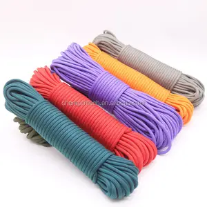 Tali Parasut 550, Tali Paracord Warna-warni 7 Untai Kabel Parasut 31M