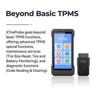 XTOOL XTireProbe 2026 Outil de programmation TPMS Scanner de diagnostic OBD professionnel Activation et réapprentissage des capteurs de pneus 315MHz 433MHz - Product Image 6