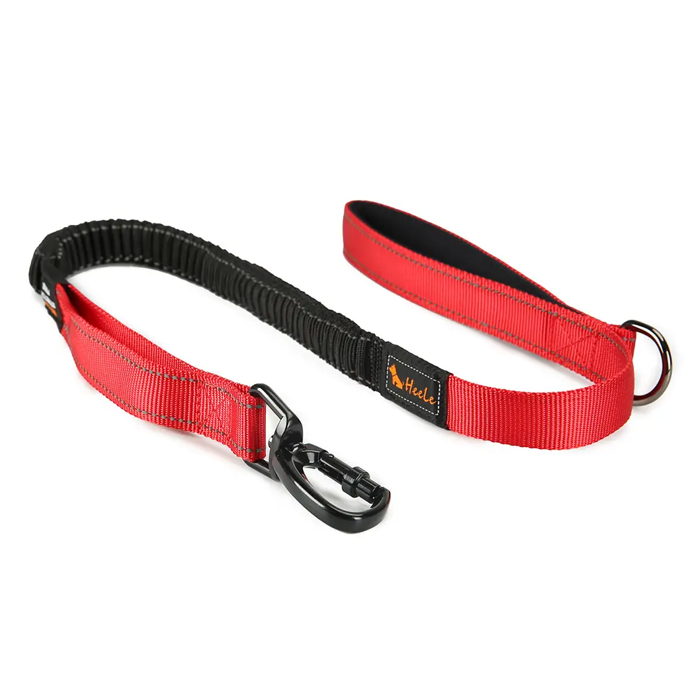 Wholesale Strong Dog Leash Highly Reflective Threads Better Control Soft Thick Nylon Luxury Dog Leash